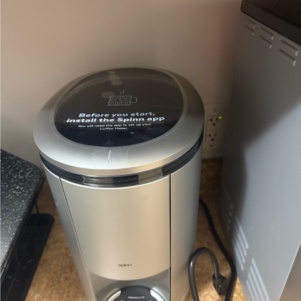 Silver Spinn pro Coffee Maker
